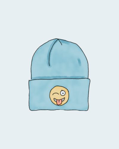 beanie with logo 1
