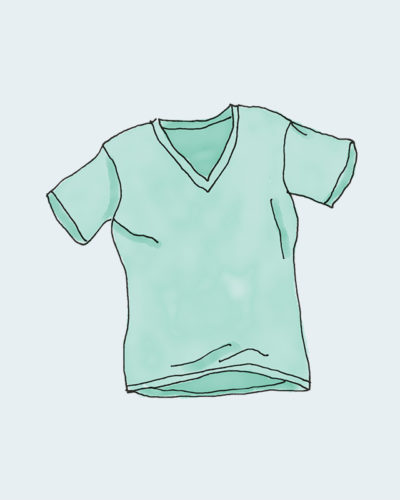 vnech tee green 1